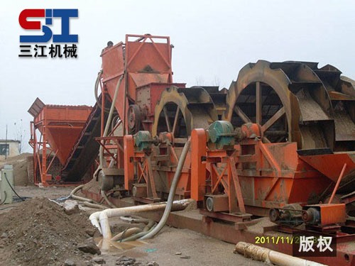 破碎、洗沙生產(chǎn)線